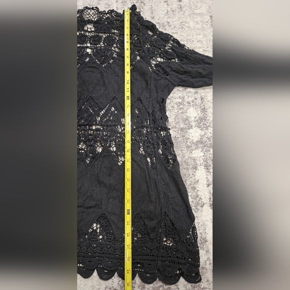 Black Swim bathing suit cover up - Picture 4 of 5